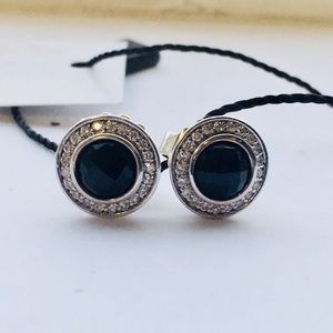 David Yurman Petite Cerise Black Onyx w/Di…